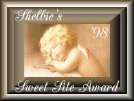 Shelbie's Sweet Site Award